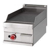 Plancha gaz plaque lisse 65/40