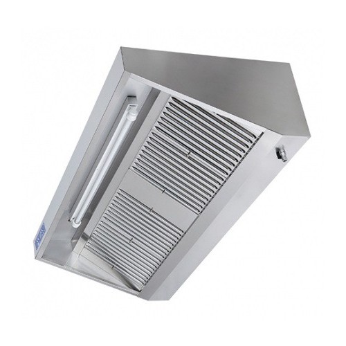 Hotte professionnelle gamme challenge profondeur 900 version intégrale longueur 1500 mm Hotte professionnelle gamme challenge profondeur 900 version intégrale longueur 1500 mm