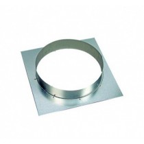 Platine virole de raccordement pour hotte Ø 250 mm