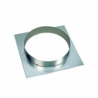 Platine virole de raccordement pour hotte Ø 250 mm