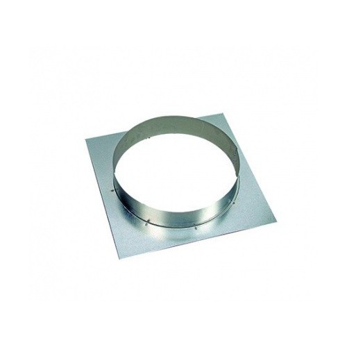 Platine virole de raccordement pour hotte Ø 400 mm Platine virole de raccordement pour hotte Ø 400 mm