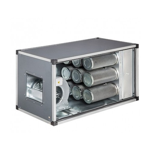 Caisson à charbon actif version dynamique 5 cylindres VR 8/9T 1400 m3/h