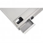 Plaque de cuisson en acier poli 2,2 kW