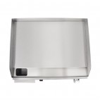 Plaque de cuisson en acier poli 2,2 kW
