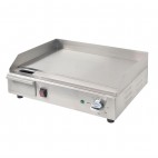 Plaque de cuisson en acier poli 2,2 kW
