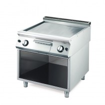 Plancha gaz plaque lisse GM70/80 FTGS 12 kW