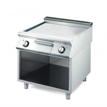 Plancha électrique plaque lisse chromée GM70/80FTES-CR 10,8 kW