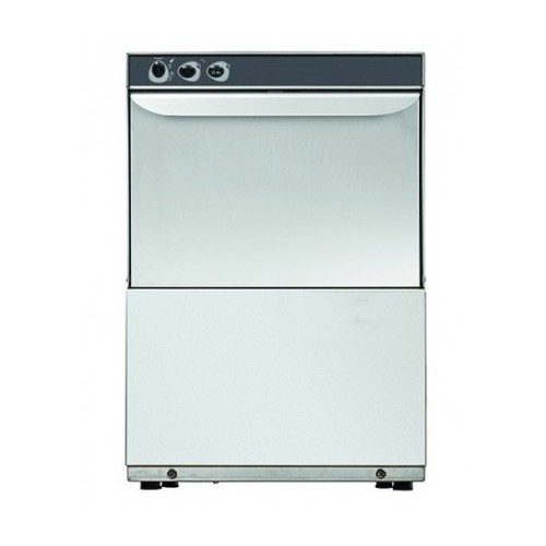 Lave verre professionnel simple paroi avec cuve emboutie et inclinée dimensions panier 400 x 400 mm Lave verre professionnel simple paroi avec cuve emboutie et inclinée dimensions panier 400 x 400 mm