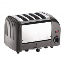 Grille-pain 4 tranches anthracite 2,2kW