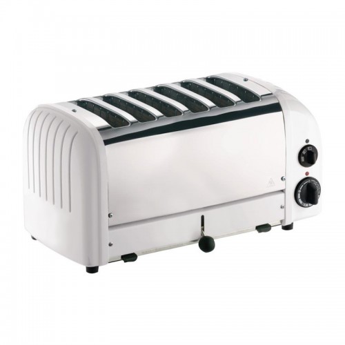 Grille-pain 6 tranches blanc 3 kW Grille-pain 6 tranches blanc 3 kW