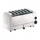 Grille-pain 6 tranches blanc 3 kW