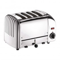 Grille-pain 4 tranches Inox 2,2 kW