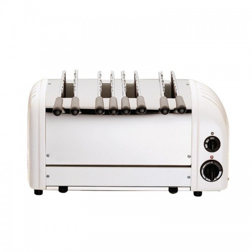 Toaster à sandwich 4 fentes blanc 2,7 kW Toaster à sandwich 4 fentes blanc 2,7 kW