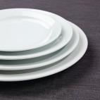 Assiette à bord étroit Ø 165 mm (lot de 12)