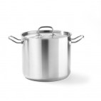Marmite acier inoxydable avec couvercle 5 L ø 200 x H 160 mm