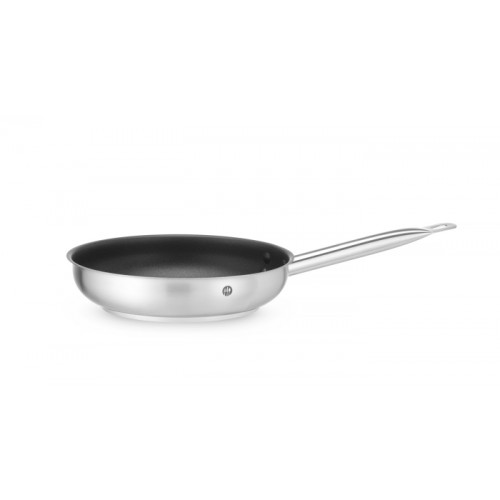Poêle avec revêtement anti-adhésif manche inox ø 280 x H 50 mm Poêle avec revêtement anti-adhésif manche inox ø 280 x H 50 mm