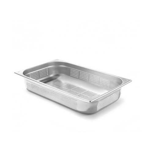 Bac gastronorme inox GN1/1 perforé profondeur 65 mm Bac gastronorme inox GN1/1 perforé profondeur 65 mm