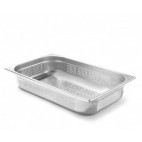 Bac gastronorme inox GN1/1 perforé profondeur 100 mm