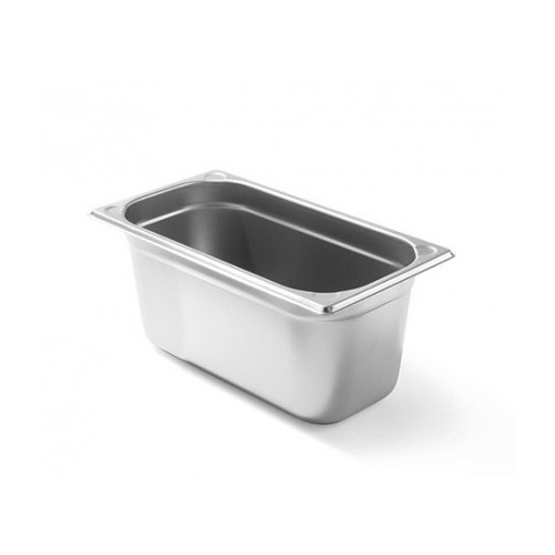 Bac gastronorme inox GN1/3 325 x 176 mm profondeur 100 mm Bac gastronorme inox GN1/3 325 x 176 mm profondeur 100 mm