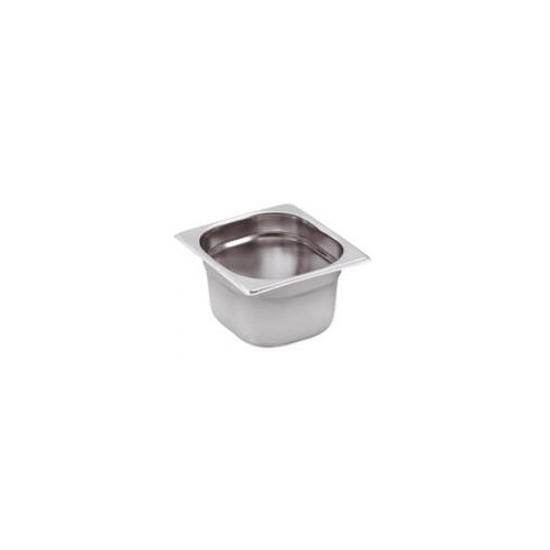 Bac gastronorme inox GN1/6 162 x 176 mm profondeur 100 mm Bac gastronorme inox GN1/6 162 x 176 mm profondeur 100 mm