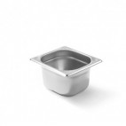Bac gastronorme inox GN1/9 108 x 176 mm profondeur 100 mm