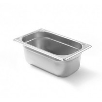 Bac gastronorme inox GN1/4 162 x 265 mm profondeur 100 mm