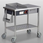Teppanyaki Mobile Electrique 1 zone de chauffe 287 x 412 mm