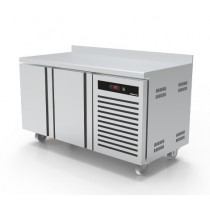 Desserte réfrigéré profondeur 700 mm froid négatif adossée 2 portes 104 Kg