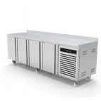 Tour pâtissiers adossé 4 portes froid positif ventilé profondeur 800 mm 815 L