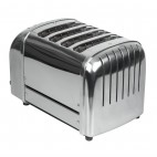 Toaster 4 tranches 2x2 2,2 kW