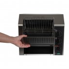 Toasters à convoyeur double alimentation 2,4 kW,
