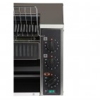 Toasters à convoyeur double alimentation 2,4 kW,