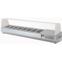 Vitrinette réfrigérée 9 bacs GN 1/3