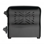 Grille-pain 2 fentes noir 1,1 kW