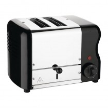 Grille-pain 2 fentes noir 1,1 kW