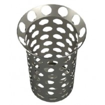 Option panier pour siphon en acier inox, capacité 0.10 litres