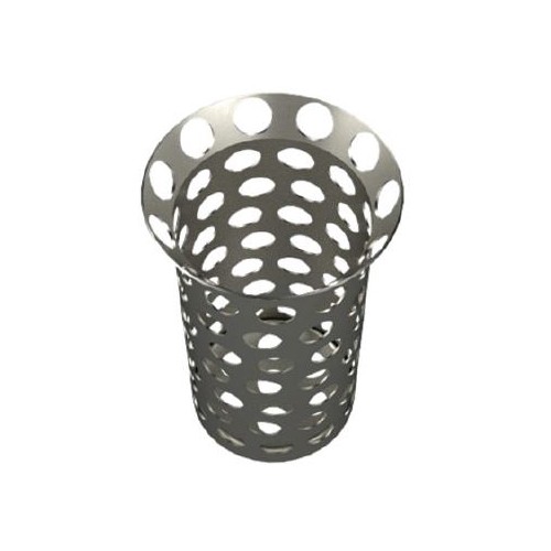 Option panier pour siphon en acier inox, capacité 0.10 litres Option panier pour siphon en acier inox, capacité 0.10 litres