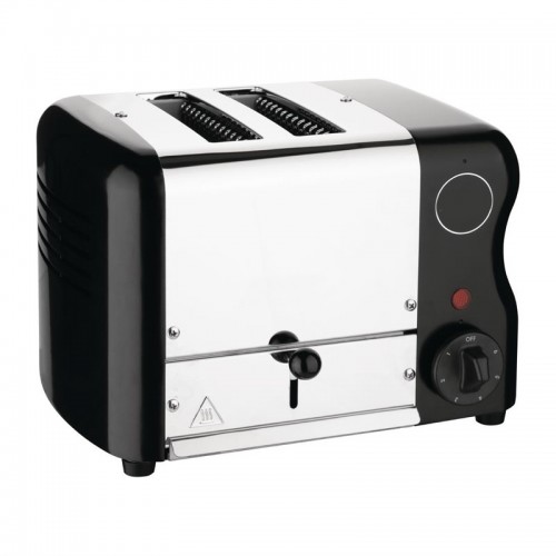 Grille-pain avec grilles sandwich 2 fentes noir 1 kW Grille-pain avec grilles sandwich 2 fentes noir 1 kW
