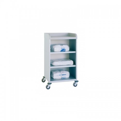 Chariot armoire à linge 2 étagères 268 L Chariot armoire à linge 2 étagères 268 L