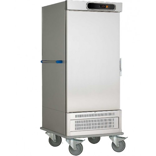 Chariot de liaison version réfrigérée en inox AISI 304 1 porte 20 niveaux GN 2/1 Chariot de liaison version réfrigérée en inox AISI 304 1 porte 20 niveaux GN 2/1