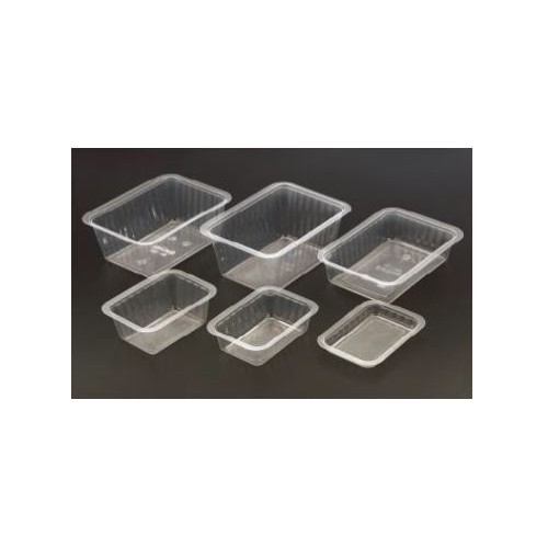 Barquette polypropylène GLI 1200 transparente 191x132x72 mm 1600 unités Barquette polypropylène GLI 1200 transparente 191x132x72 mm 1600 unités
