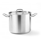 Marmite acier inoxydable avec couvercle 9 L ø 240 x H 200 mm
