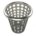 Option panier pour siphon en acier inox, capacité 0.16 litres