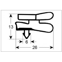 Joint froid profil 9750 pour meuble GPS3600