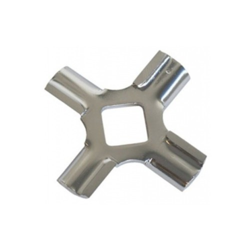 Couteau monocorps, en acier inox, avec 4 lames, pour hachoir type N22 Couteau monocorps, en acier inox, avec 4 lames, pour hachoir type N22