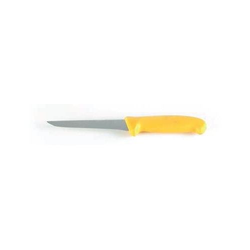 Couteau désosseur étroit à manche de couleur rouge longueur manche: 170 mm Couteau désosseur étroit à manche de couleur rouge longueur manche: 170 mm