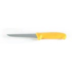 COUTEAU DESOSSEUR ÉTROIT à manche de couleur jaune, longueur manche : 140 mm