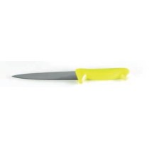 COUTEAU DE BOUCHER de couleur jaune, longueur : 170 mm