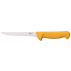 Couteau à désosser manche polyamide orange lame flexible