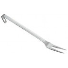 Fourchette monobloc 2 dents inox L 350 mm